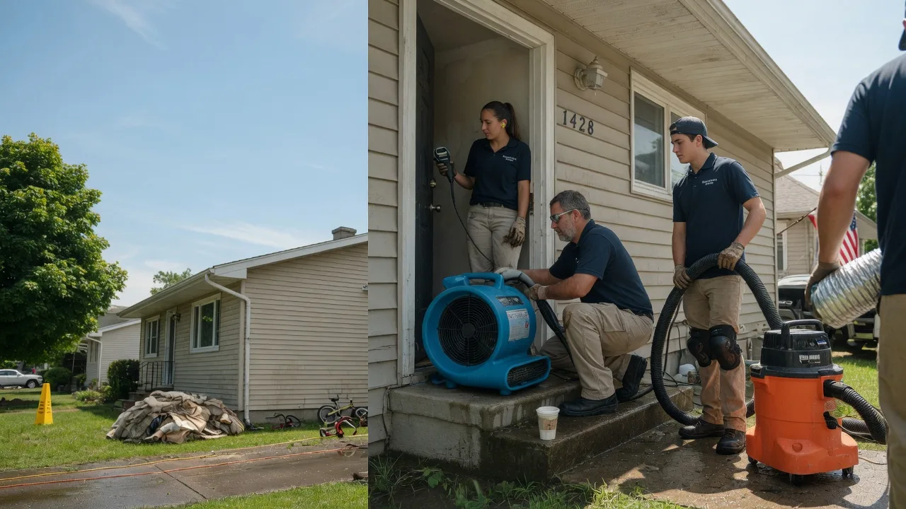 Water Damage Restoration in Danville, IL near me